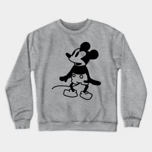 Cute Mouse in Steamboat Willie 1928 Crewneck Sweatshirt